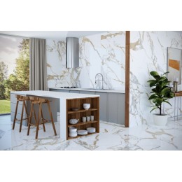 Керамогранит Absolut Keramika Medici Gold Natural Rect 80x80
