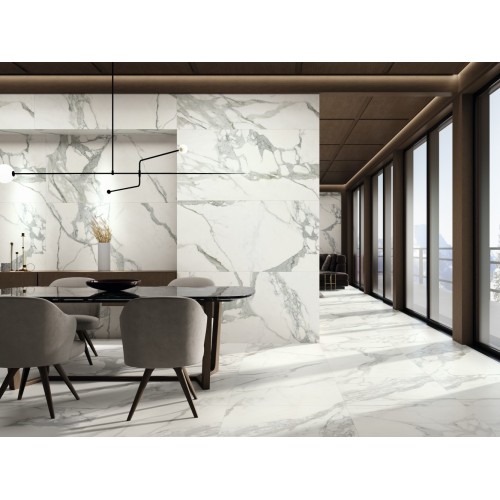Керамогранит Absolut Keramika Medici White Natural Rect 80x80