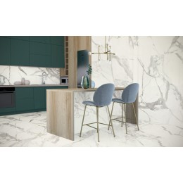Керамогранит Absolut Keramika Medici White Natural Rect 80x80