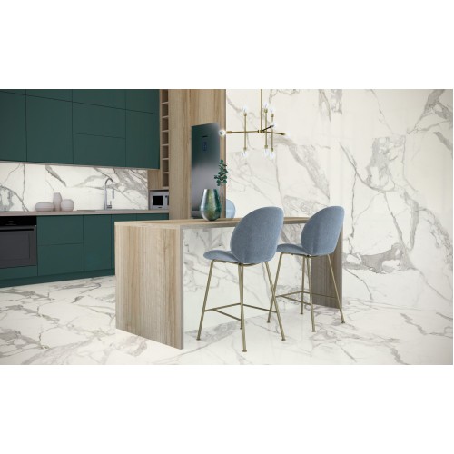 Керамогранит Absolut Keramika Medici White Natural Rect 80x80