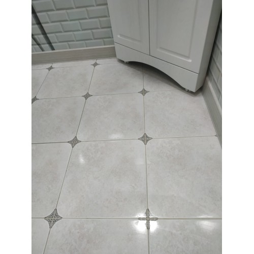 Глазурованный керамогранит Cersanit Palmira серый 42x42