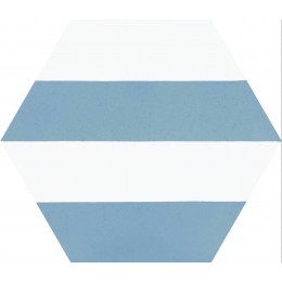 Керамогранит Codicer Hex. Porto Capri Blue 25x22