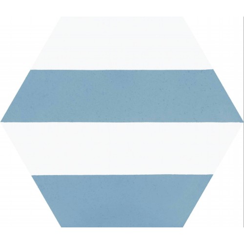 Керамогранит Codicer Hex. Porto Capri Blue 25x22