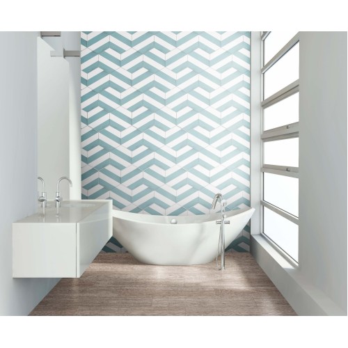 Керамогранит Codicer Hex. Porto Capri Aqua 25x22