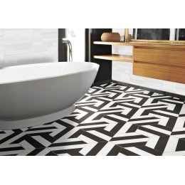 Керамогранит Codicer Hex. Porto Capri Black 25x22