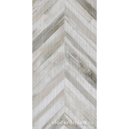 Керамическая плитка Rafters White Chevron Rett. 60x120