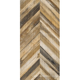 Керамическая плитка Rafters Beige Chevron Rett. 60x120