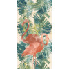 ABK W&S D TROPICAL FLAMINGO 120x240