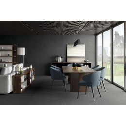 150*320/1.2 Bloom Negro Bush-hammered Минеральная поверхность
