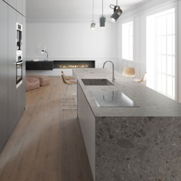 150*320/0.4 Iseo Gris Bush-hammered Минеральная поверхность