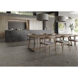 150*320/1.2 Meteora Gris Bush-hammered Минеральная поверхность
