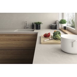 150*320/1.2 Pacific Blanco Plus Bush-hammered Минеральная поверхность