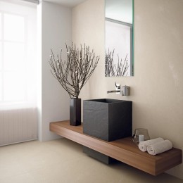 150*320/1.2 Pacific Blanco Plus Bush-hammered Минеральная поверхность