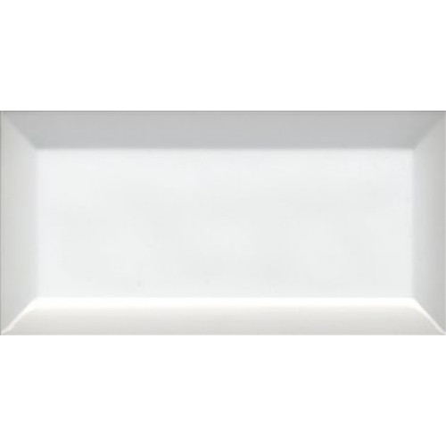 Керамическая плитка Dar Ceramics Biselado Blanco Mate (blanco mate biselado bx) 10x20