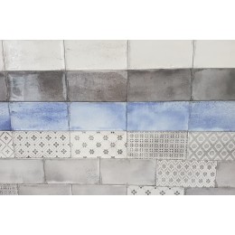 Керамическая плитка Vita bianco 10x20 см