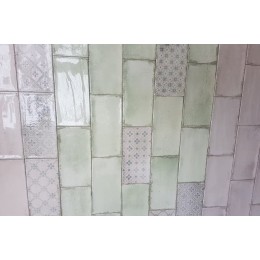 Керамическая плитка Decor Vita natura mix 10x20 см