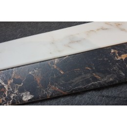 Керамическая плитка Chevron Calacatta Gold 8x40 см