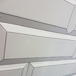 Керамическая плитка Frame bone 7,5x22,5 см