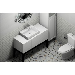 Керамическая плитка Crisp XL White Pulido 59x119 см