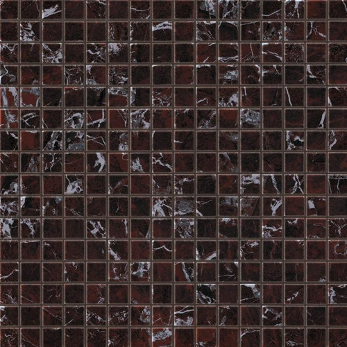 Керамогранит Неглазурованный MARVEL Red Luxury Mosaico Lappato 30x30