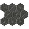 Керамогранит Неглазурованный BOOST STONE Tarmac Mosaico Hex