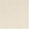 Настенная плитка глазурованная Aplomb Cream Mosaico Arch 32x32