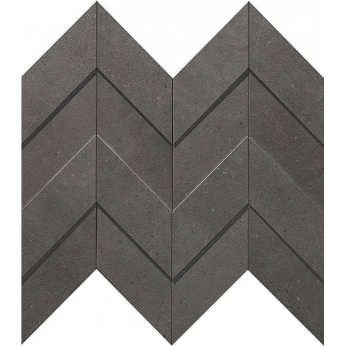 Керамогранит Неглазурованный Dwell Smoke Chevron 3D 30,8x35,1