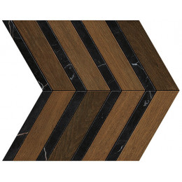 Heartwood Moka Marble Chevron 29,4x28,7