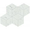 Керамогранит Неглазурованный Marvel Stone Carrara Pure Mosaico Esag. 30x35 Lapp.