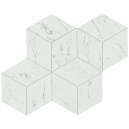 Marvel Stone Carrara Pure Mosaico Esag. 30*35 Lapp.