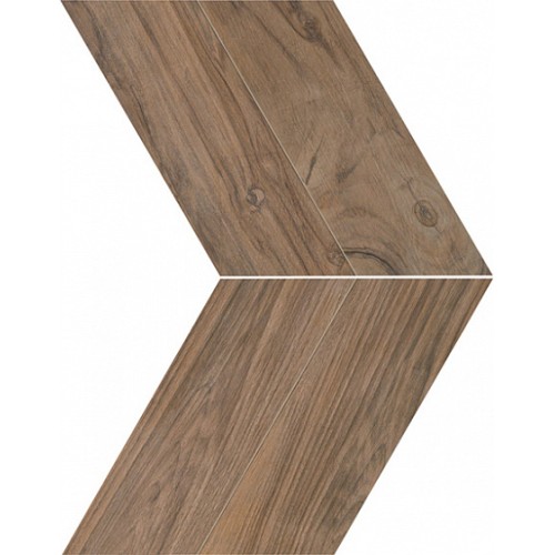 Керамогранит Неглазурованный Etic Noce Hickory Chevron A+B 35х34,5