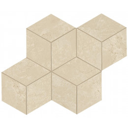 Marvel Stone Cream Prestige Mosaico Esag. 30*35 Lapp.