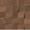 Керамогранит Неглазурованный Axi Dark Oak Mosaico 3D 35x35