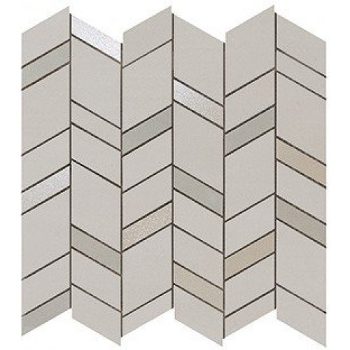 Настенная плитка глазурованная MEK Medium Mosaico Chevron Wall