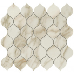 MARVEL Royal Calacatta Drop Mosaic 27,2x29,7