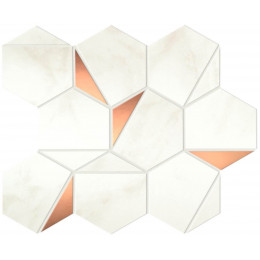 Marvel Calacatta Delicato Gold Hex Shiny