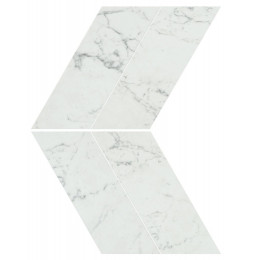 Marvel Stone Carrara Pure Chevron 22,5х22,9 Lapp.