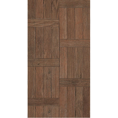 Керамогранит Неглазурованный Axi Dark Oak Treccia 28x53