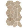 Керамогранит Неглазурованный Lims Beige Mosaico Gemini