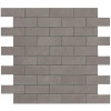 Настенная плитка глазурованная Boost Smoke Minibrick 30,5x30,5